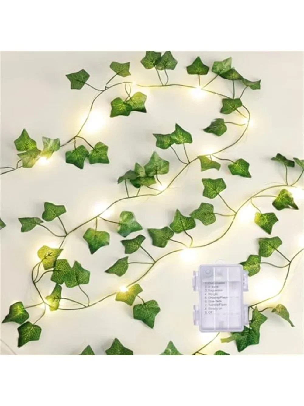 Ivy Vine String Lights LED Fairy Lights Room Decor Bedroom Wall Hanging Decor